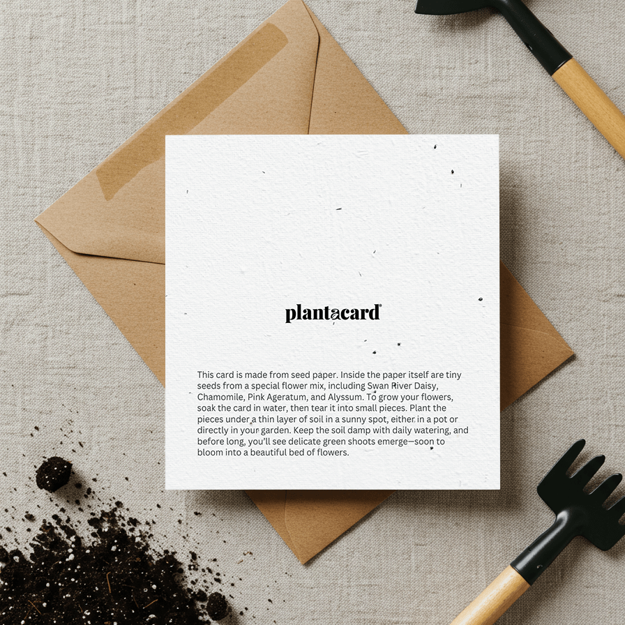 YOU ARE THE ONE🌱Plantacard 10pk (Mixed Flowers) - Plantacard