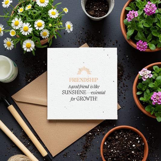 FRIENDSHIP Plantable Card