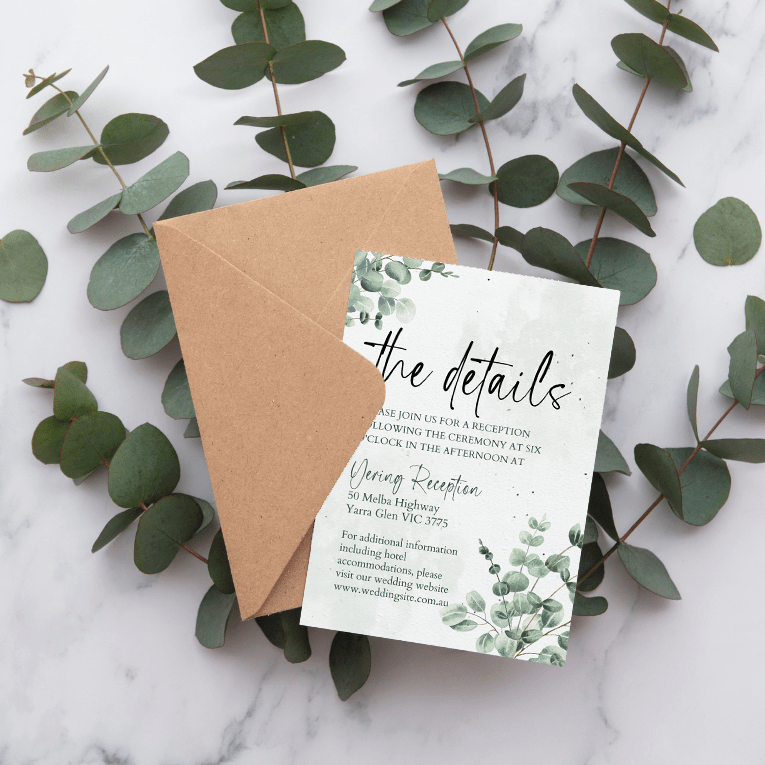 Botanical Garden Plantable Info Card | A6 Seed Paper 🌿📜 - Plantacard