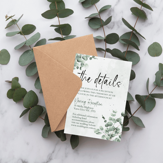 Botanical Garden Plantable Info Card | A6 Seed Paper 🌿📜 - Plantacard
