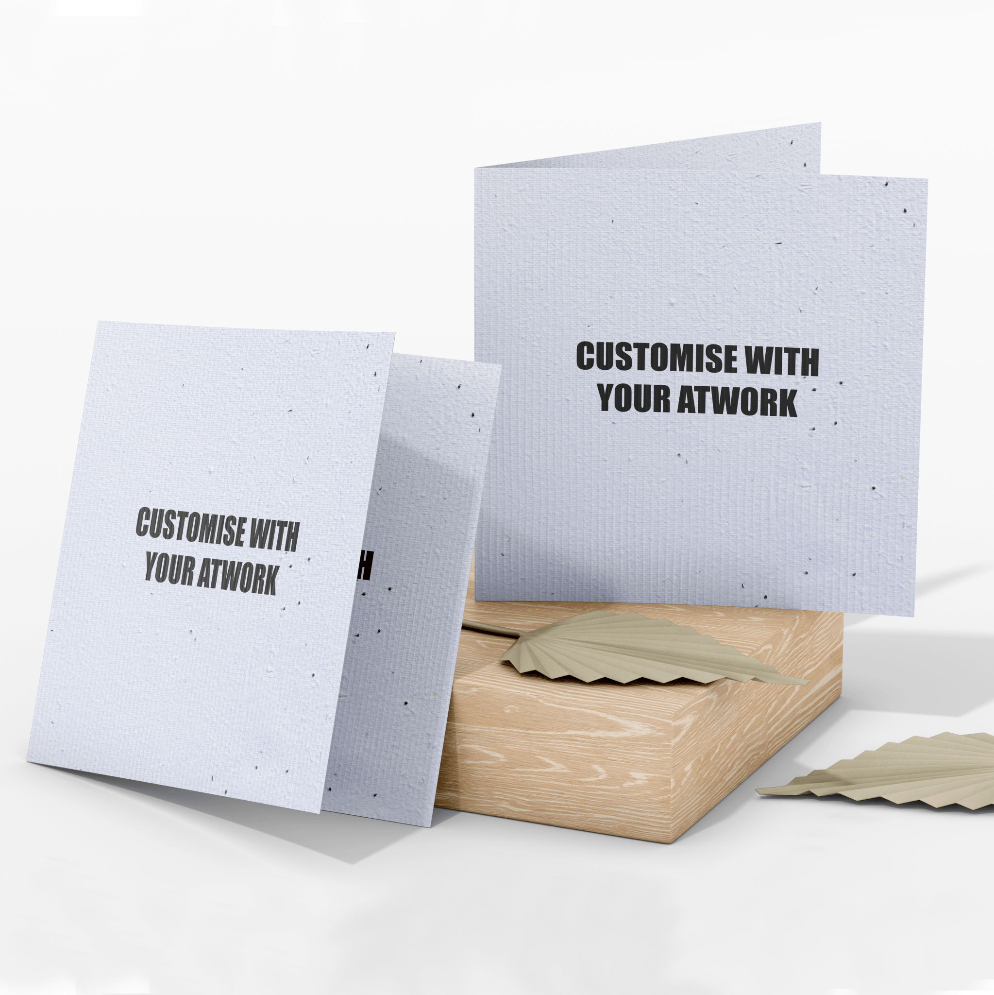 Custom Plantable Folded Greeting Cards by Plantacard - Eco-Friendly ...