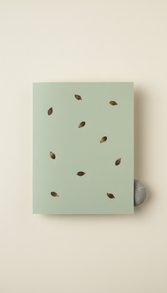 Eucalyptus Seed Sympathy Card