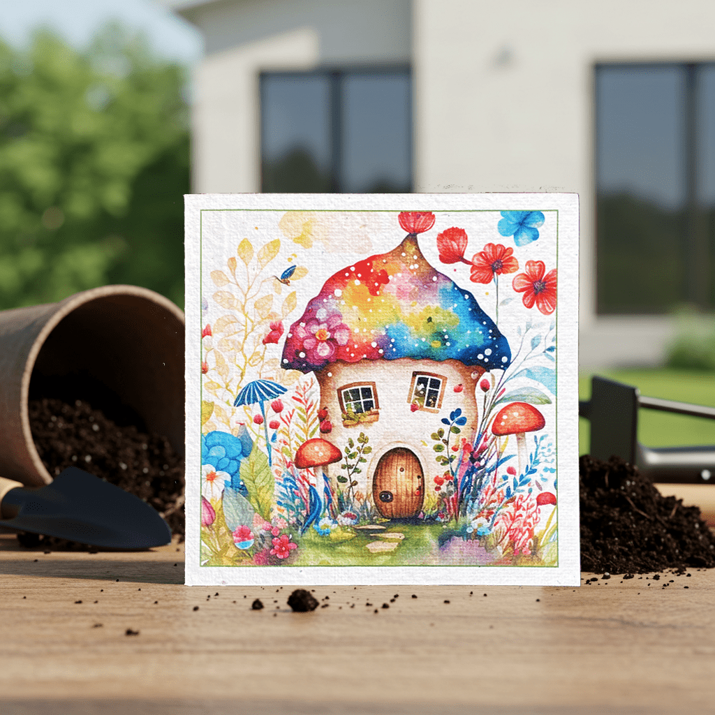 Enchanting Home Plantable Card - Plantacard