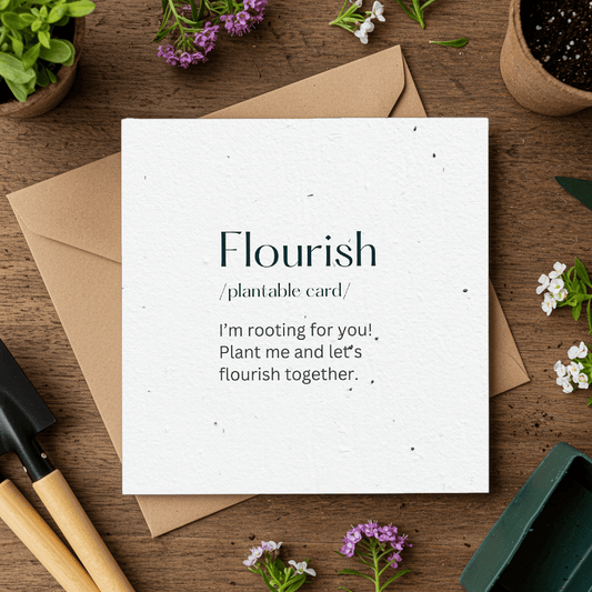 FLOURISH🌱Plantacard 10pk (Mixed Flowers) - Plantacard